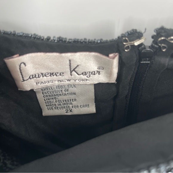 Laurence Kazar Black Sequin Blouse - Picture 4 of 8